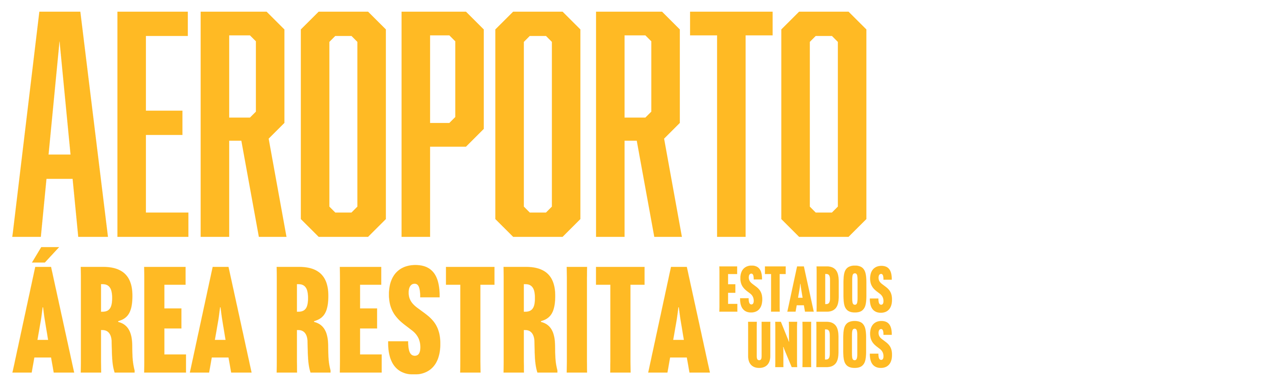 Aeroporto - Área Restrita: Estados Unidos