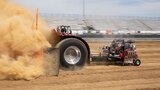Tractor Pull Drag Race Battle