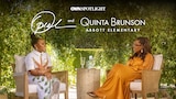 Oprah and Quinta Brunson Abbott Elementary