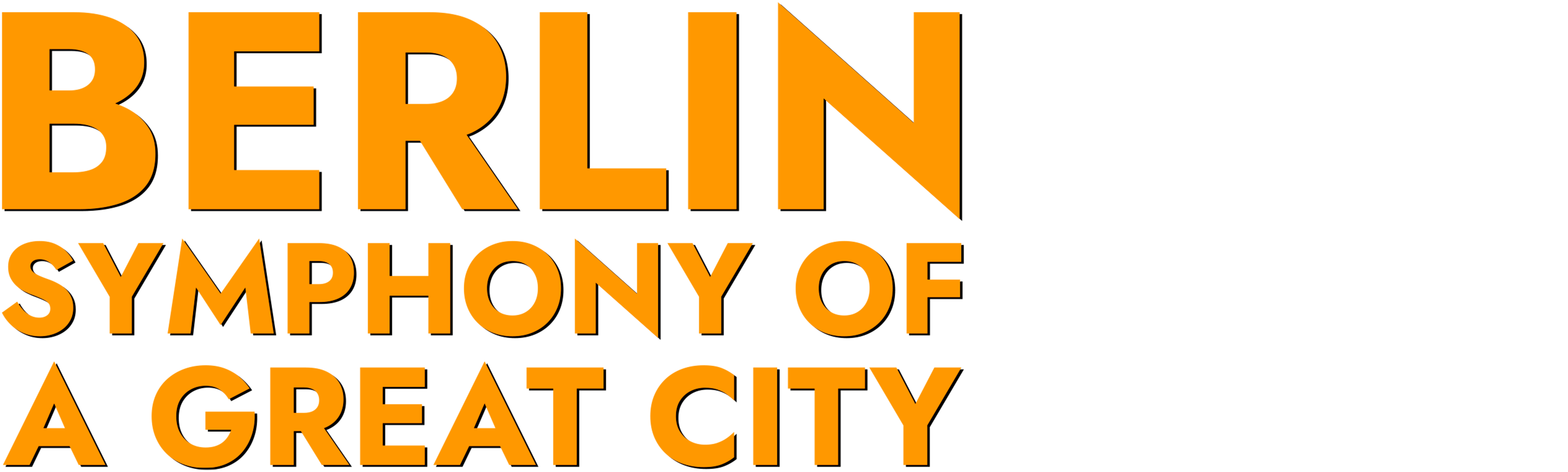Berlin: Symphony of a Great City