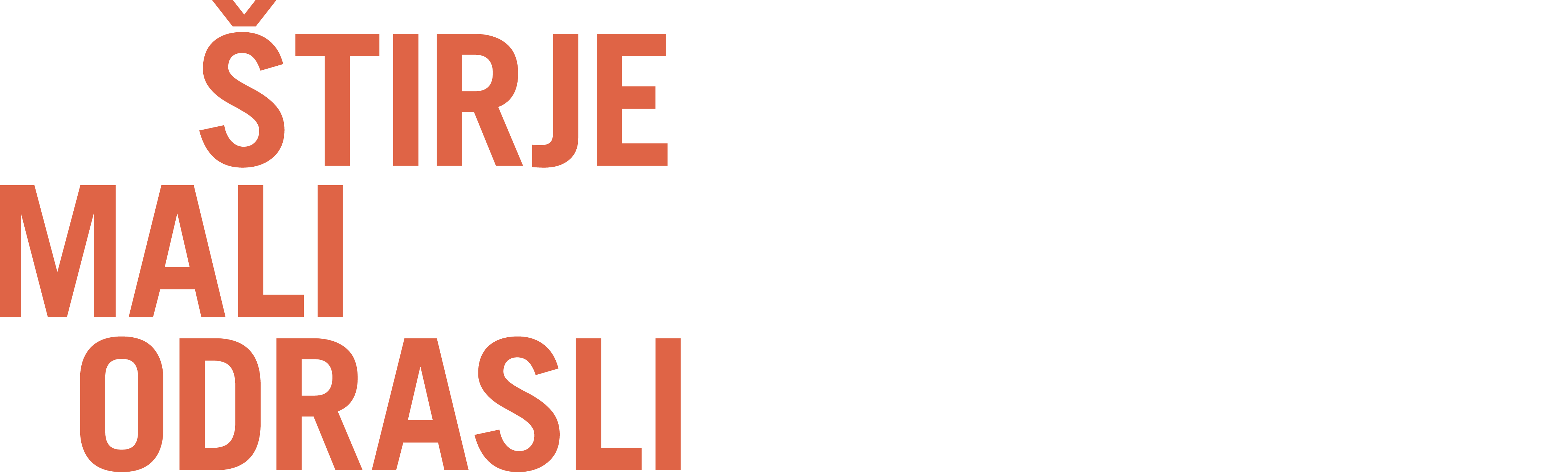 Štirje mali odrasli