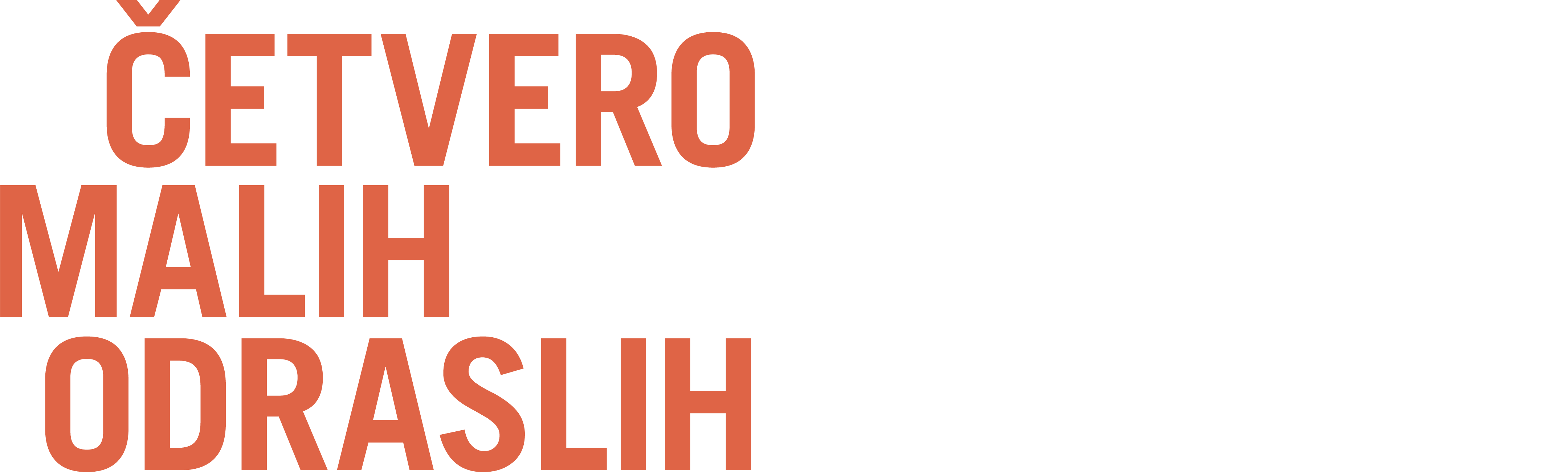 Četvero malih odraslih