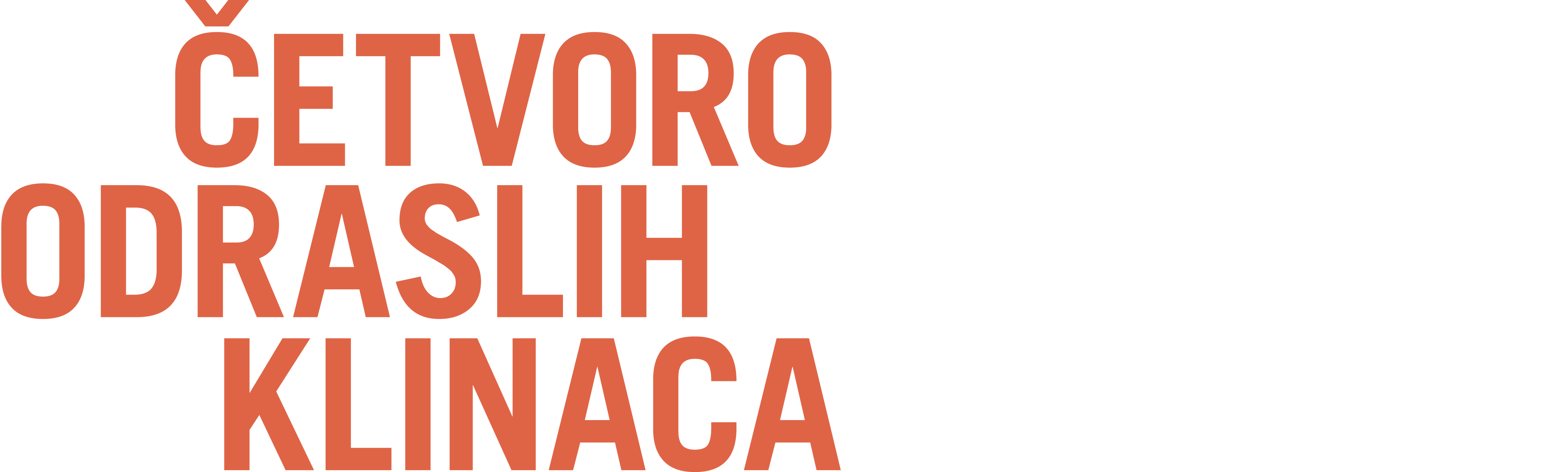 Četvoro odraslih klinaca