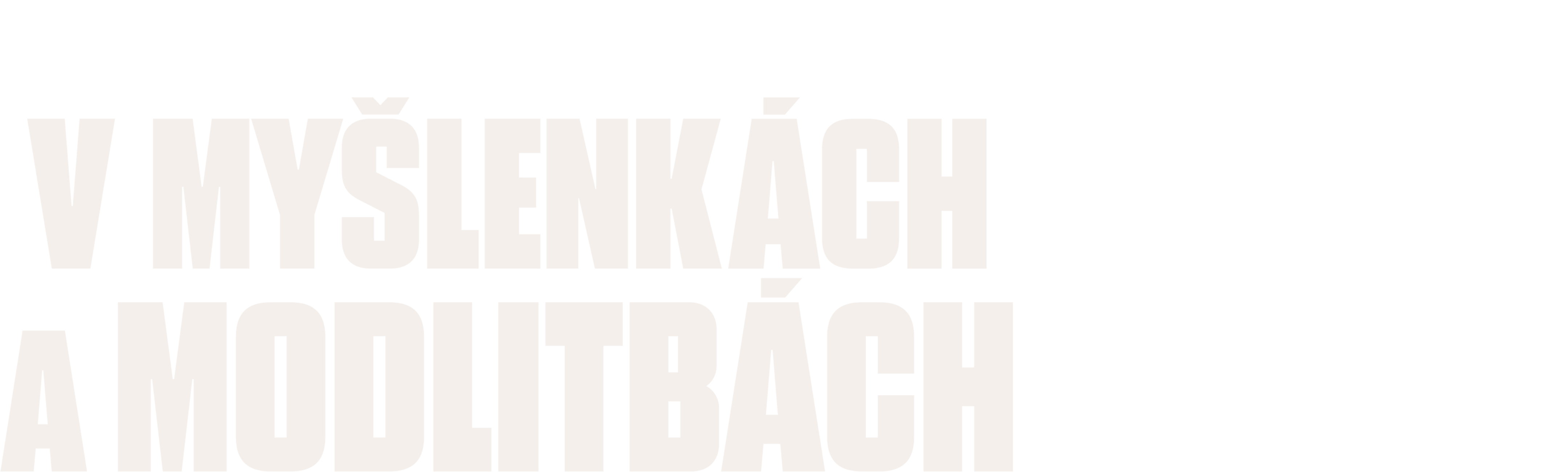 V myšlenkách a modlitbách