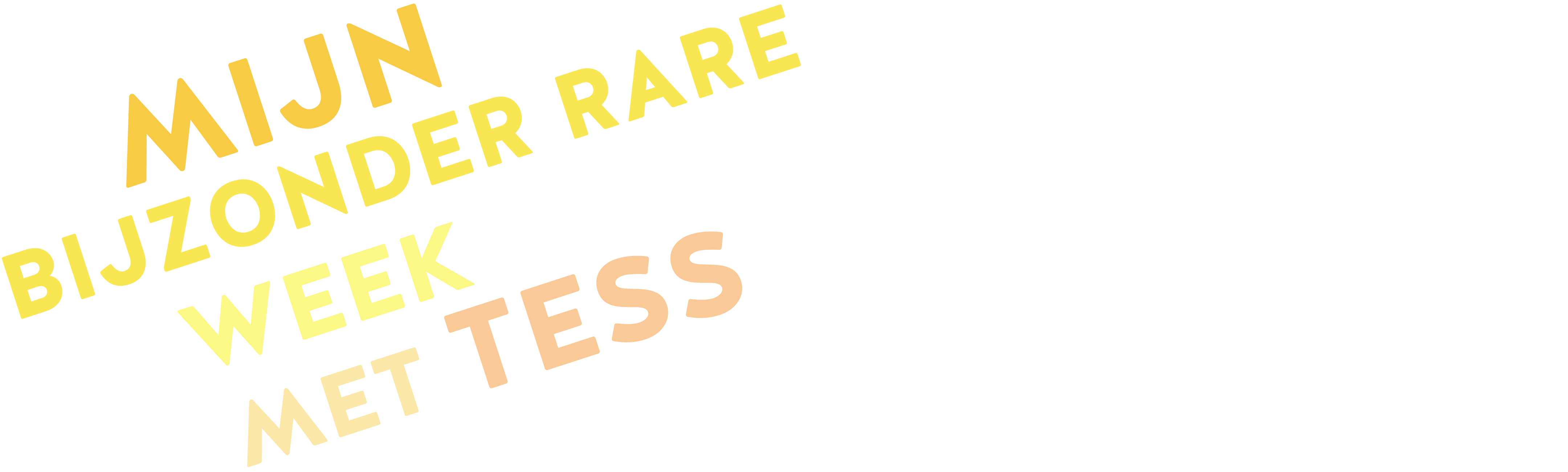 Mijn bijzonder rare week met Tess