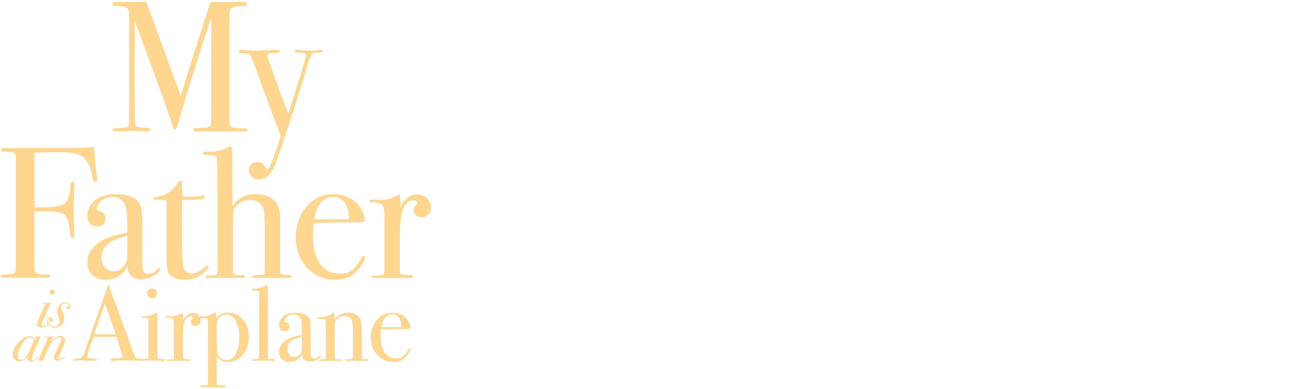 My Father Is an Airplane