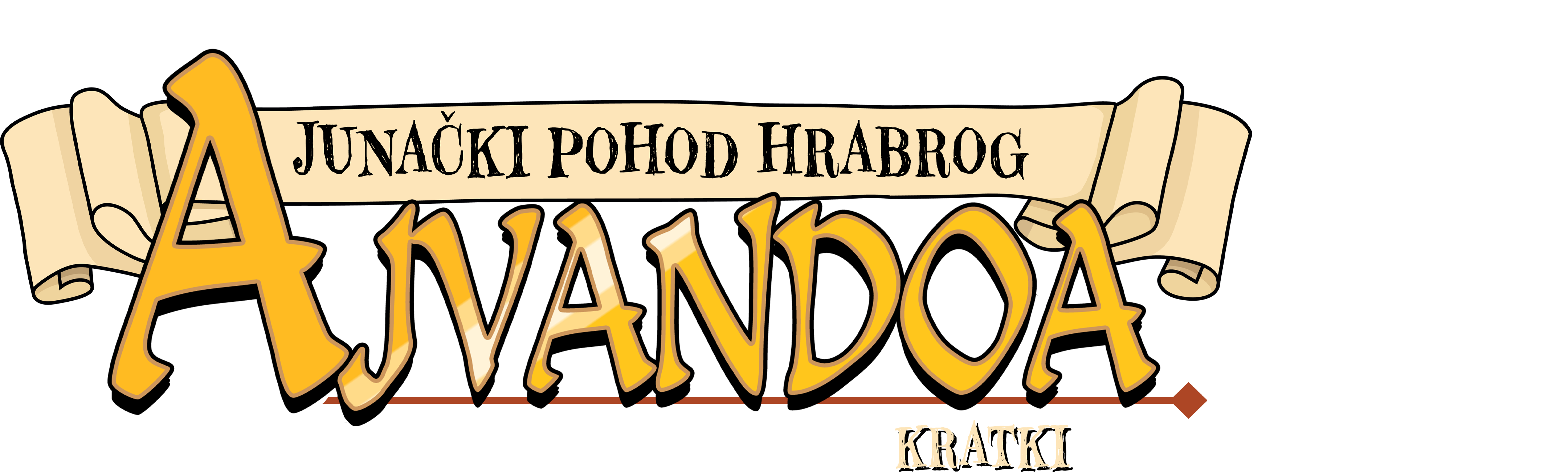 Junački pohod hrabrog princa Ajvandoa - Kratki