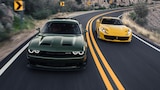 2018 Ferrari 812 Superfast vs. 2019 Dodge Challenger Hellcat Redeye