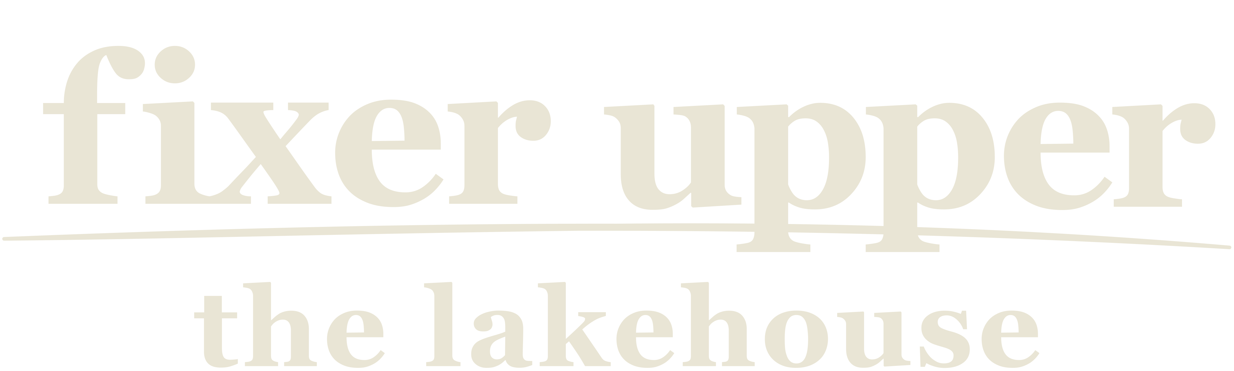 Fixer Upper: The Lakehouse