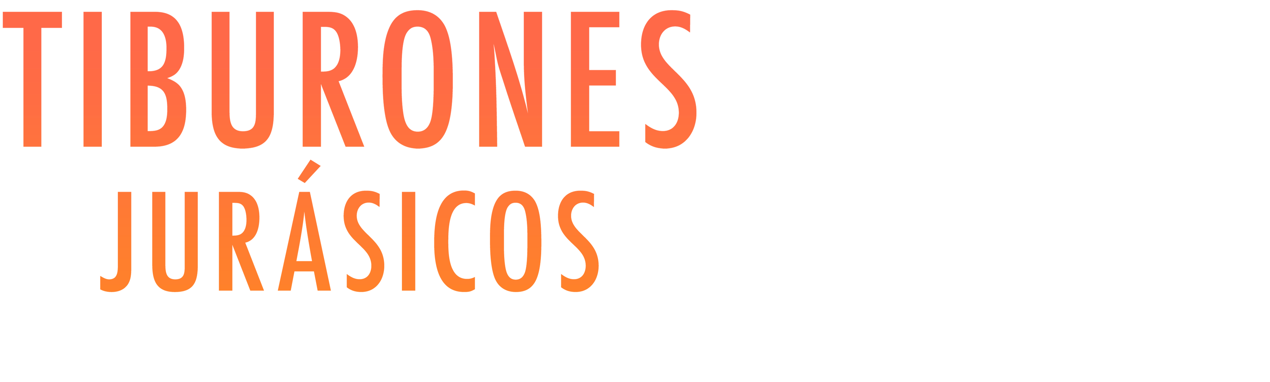 Tiburones jurásicos: primer contacto