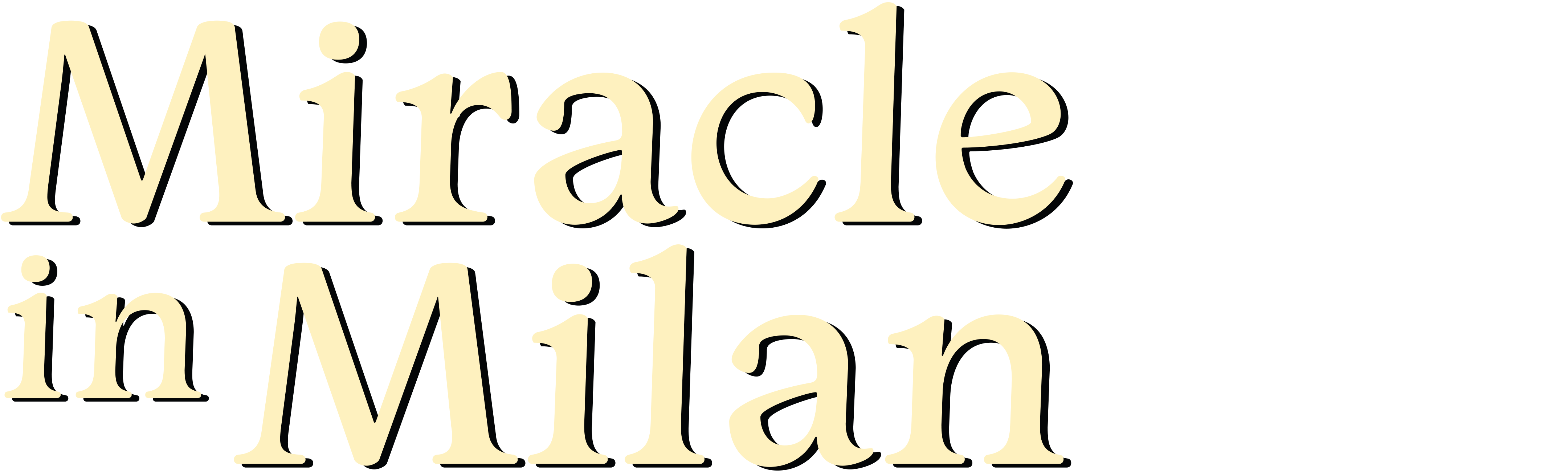 Miracle in Milan