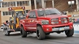 1/8 Mile Trailer Tow - Day 3 of Diesel Power Challenge 2014!