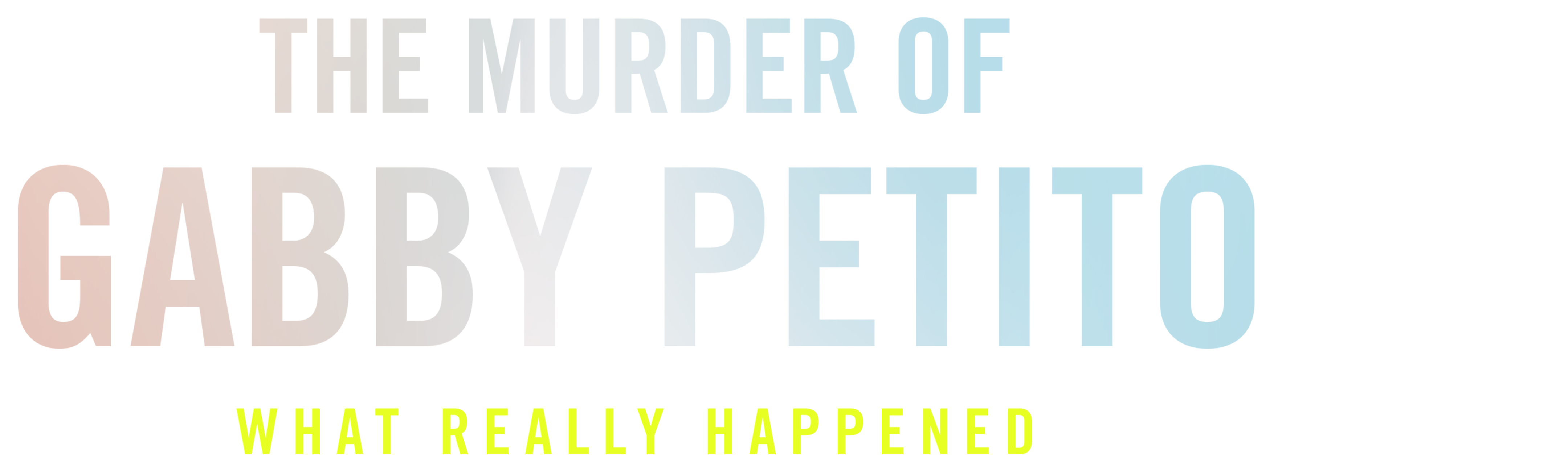 The Murder of Gabby Petito: What Really Happened