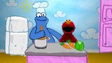My Elmo: Cooking