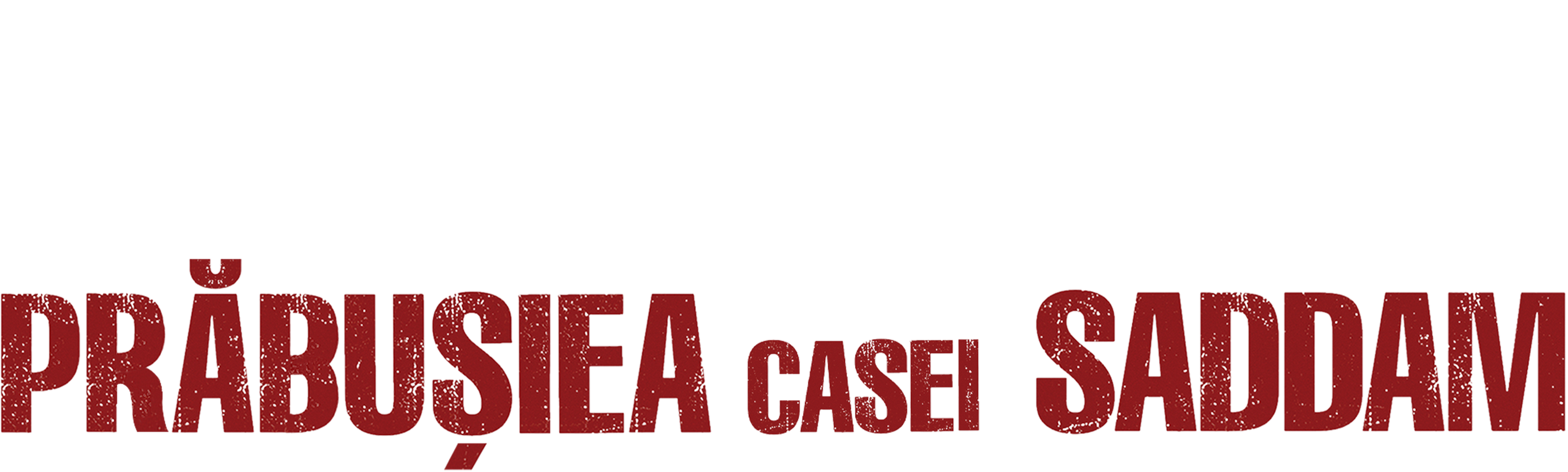 Prăbușirea casei Saddam