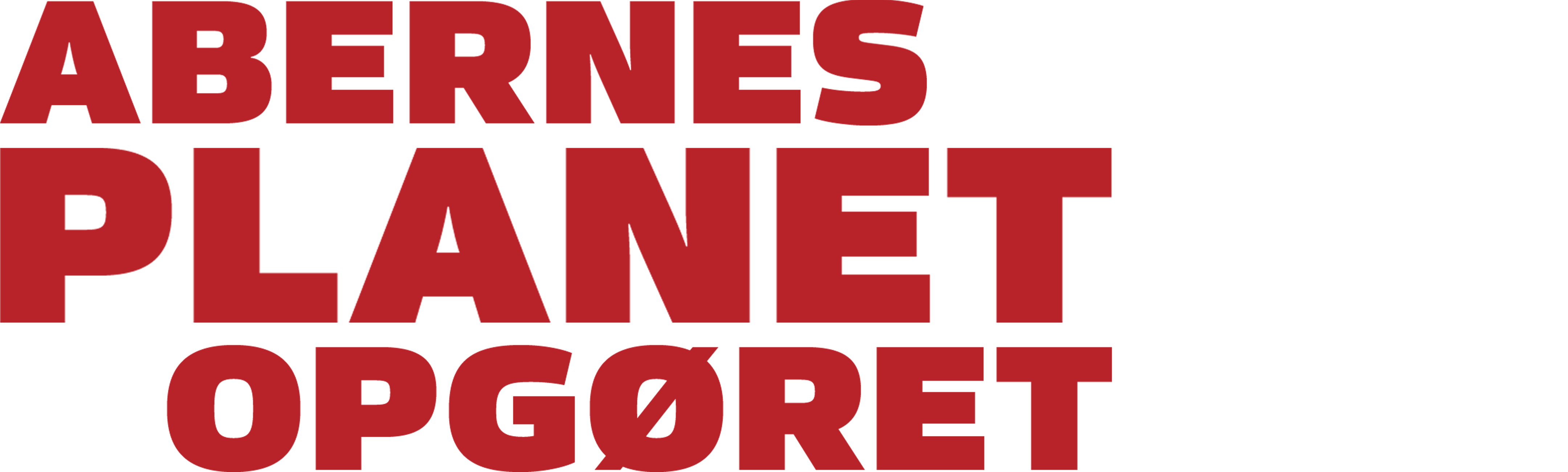 Abernes planet: Opgøret