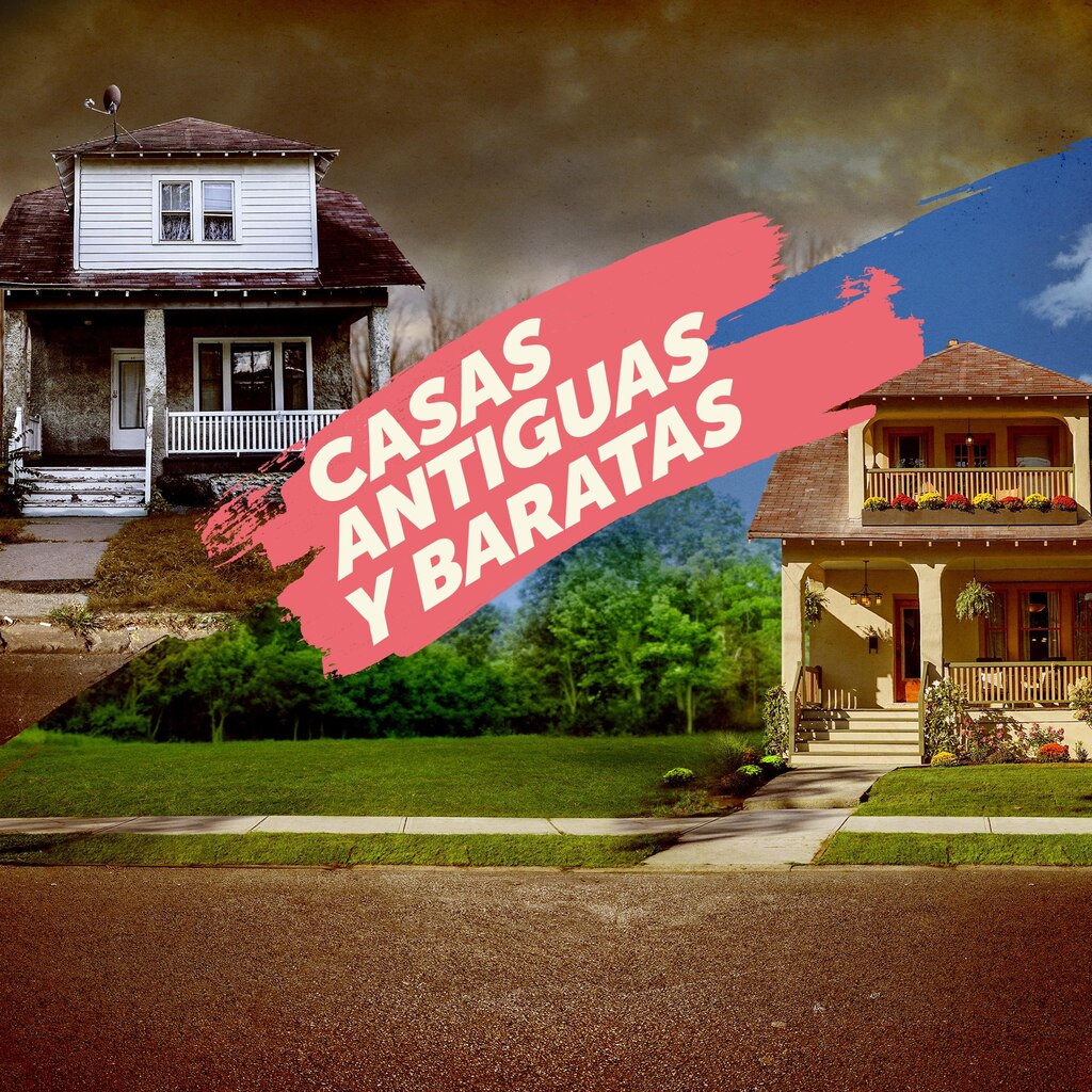 Casas antiguas y baratas