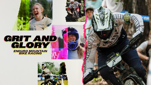 Дивитися Grit and Glory: Enduro Mountain Bike Racing | HBO Max