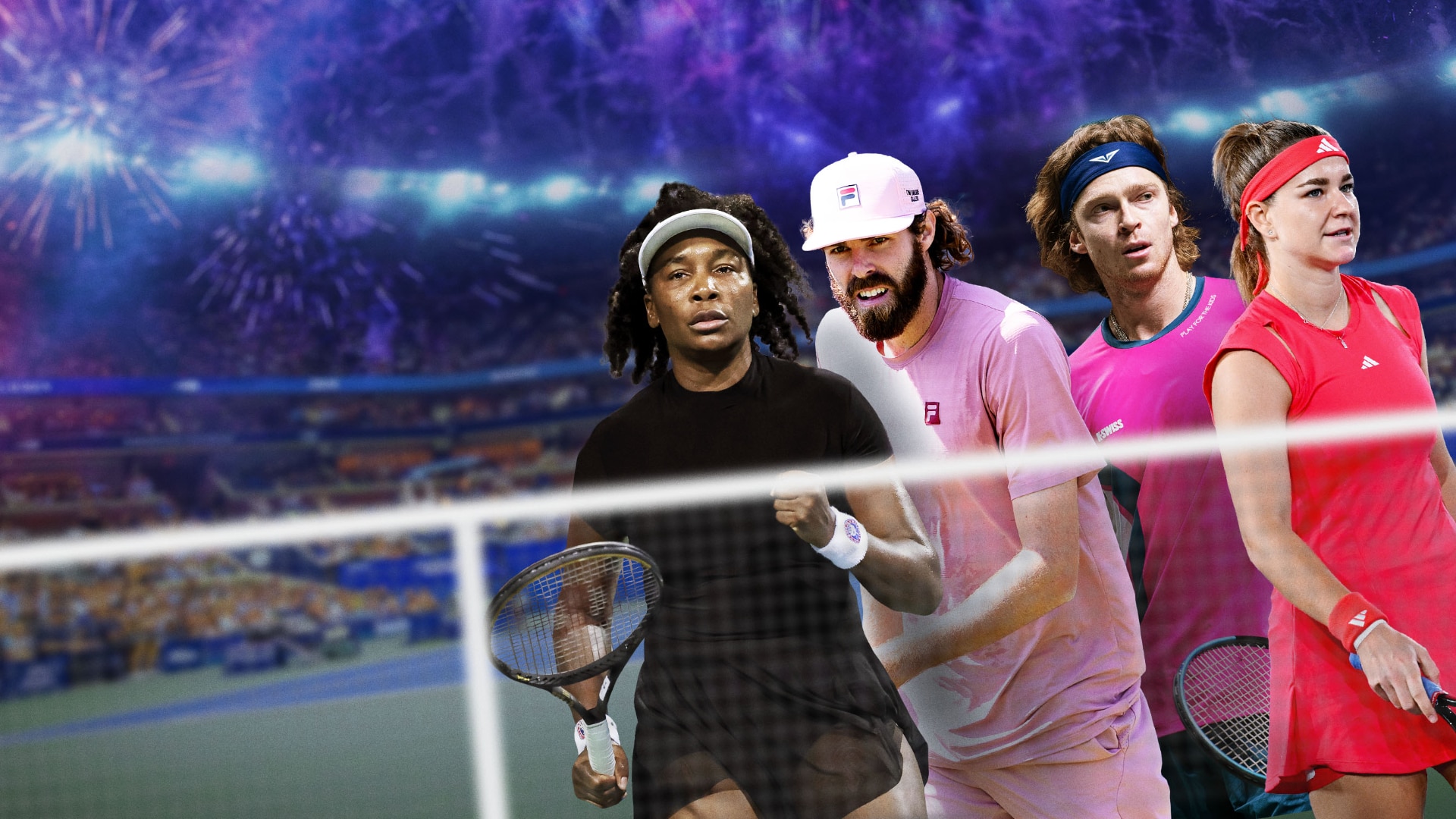 Watch V. Williams / R. Opelka - K. Muchova / A. Rublev | Sports on